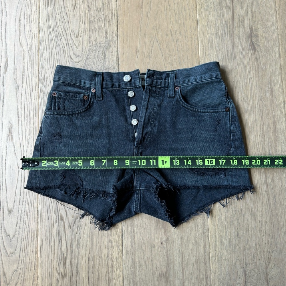 Agolde Parker Denim Shorts - Picture 5 of 5